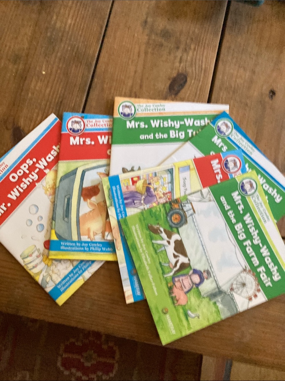 Mrs. Wishy-Washy Children's Book Set - Multi-Color